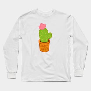 hands off!! Long Sleeve T-Shirt